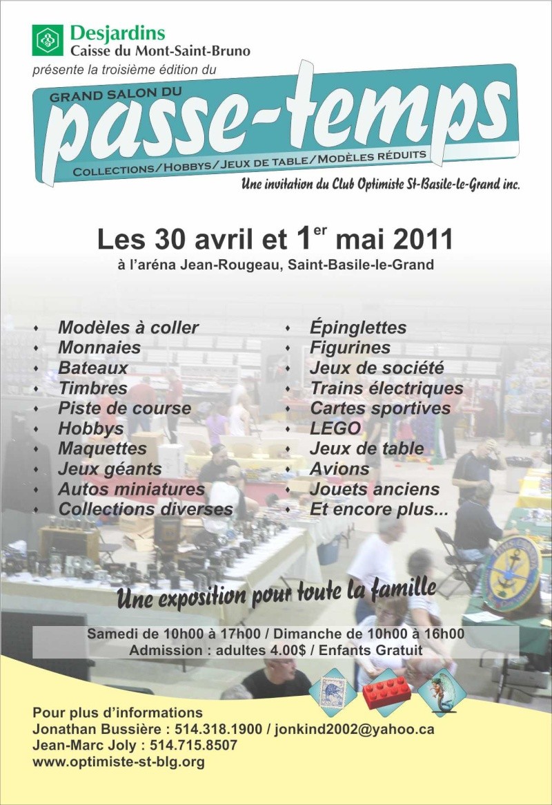 GRAND SALON DU PASSE-TEMPS SAM 30 AVRIL ET DIM 1e MAI 2011  Flyer11