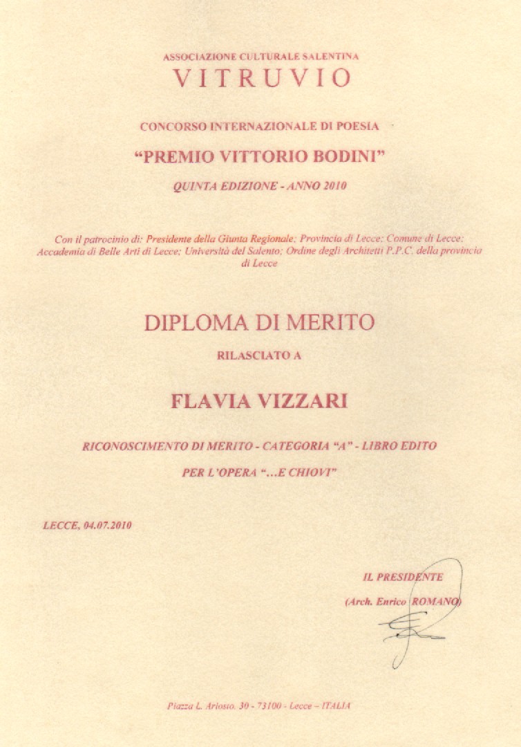 Premio Vittorio Bodini - Lecce Premio13