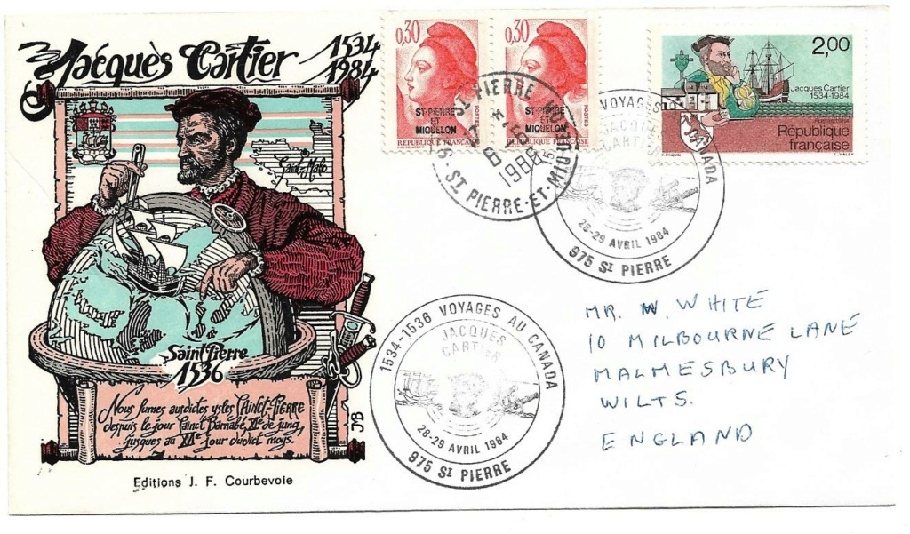Jacques Cartier de 1984 sur lettre Forum-16