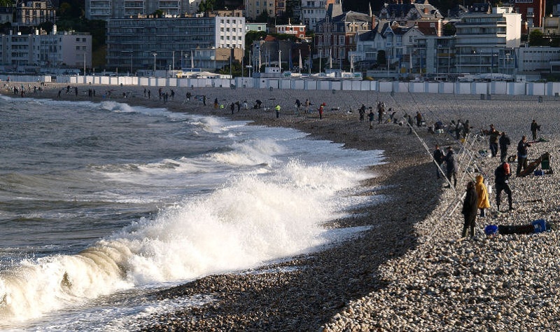 Concours de pêche sur la plage du Havre Concou13