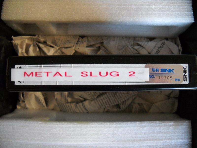 [VENDS] Cartouche Néo géo METAL SLUG 2 Dscn5010