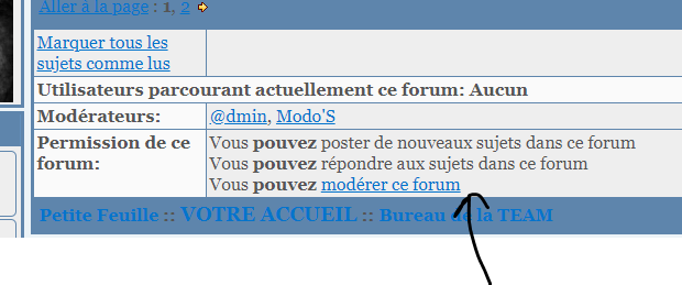 [PHPBB2] Message automatique au déplacement d'un sujet Aaa20