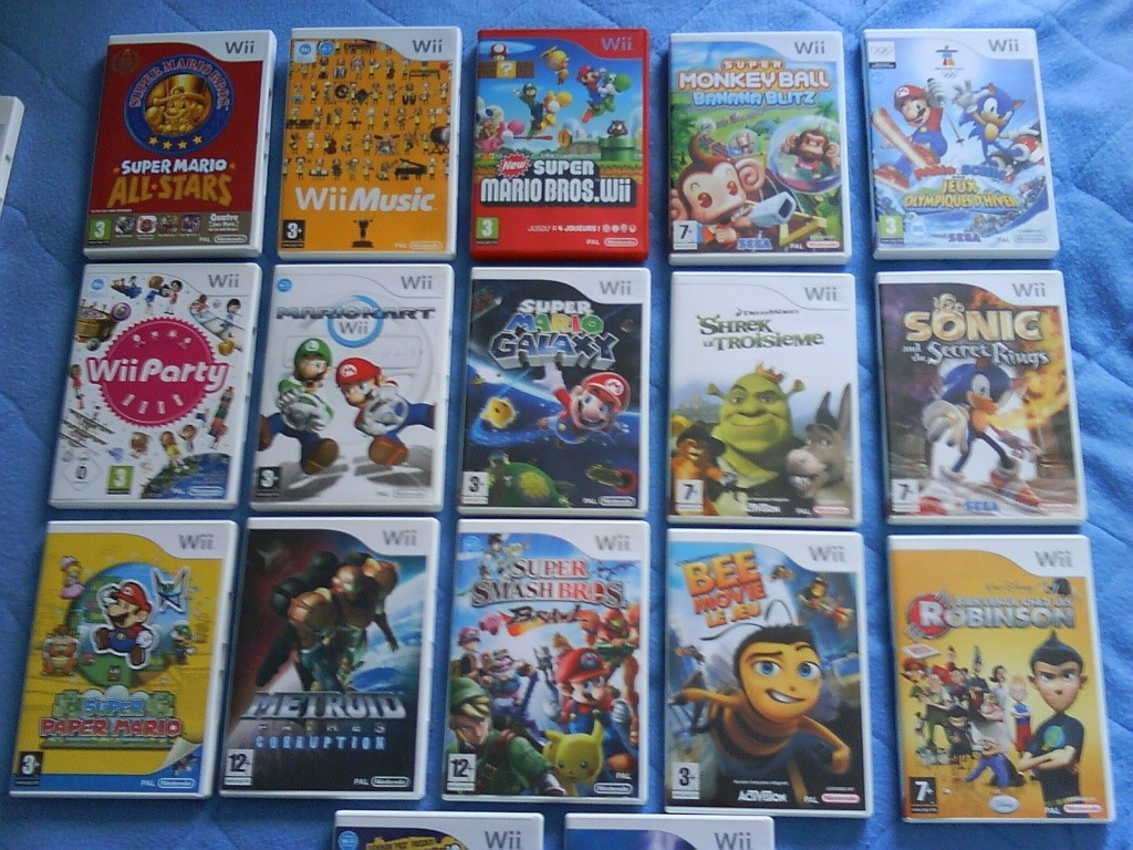 Collection de jeux Nintendo Wii de arno6630 Dsc00110