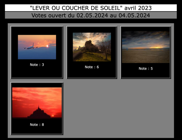 concours photo "LEVER OU COUCHER DE SOLEIL" avril 2024 - Page 3 Captur13