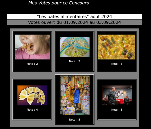 concours photo "Les pates alimentaires aout 2024 - Page 2 Captur16