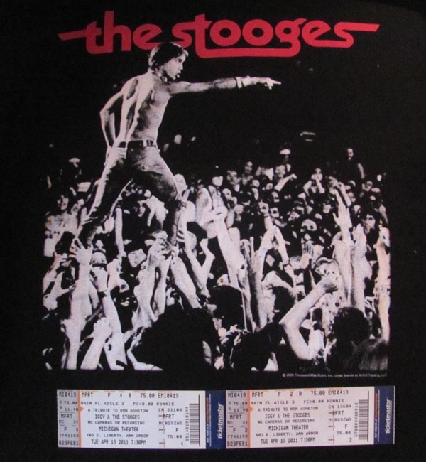 Stooges will be playing the Ron Asheton tribute!!! Stooge12
