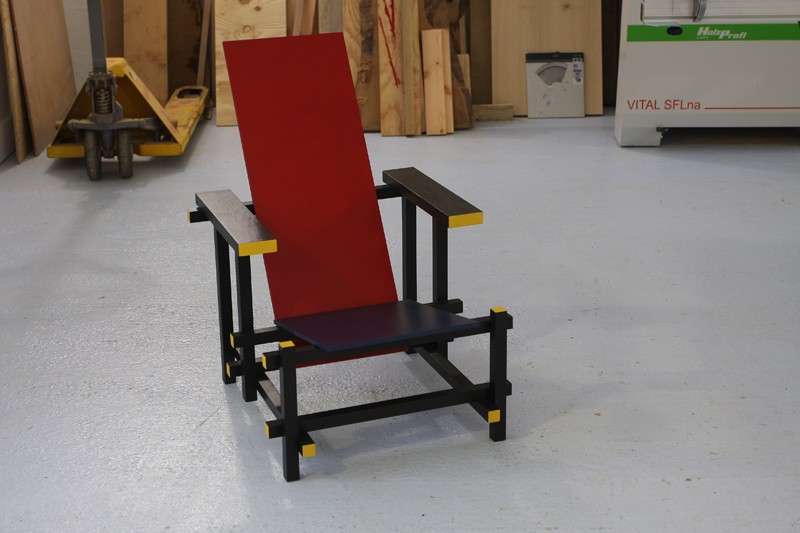 La chaise rouge et bleue de Rietveld 18_jui23