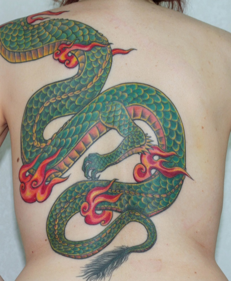 Tattoos & Piercings - Page 3 Dragon11