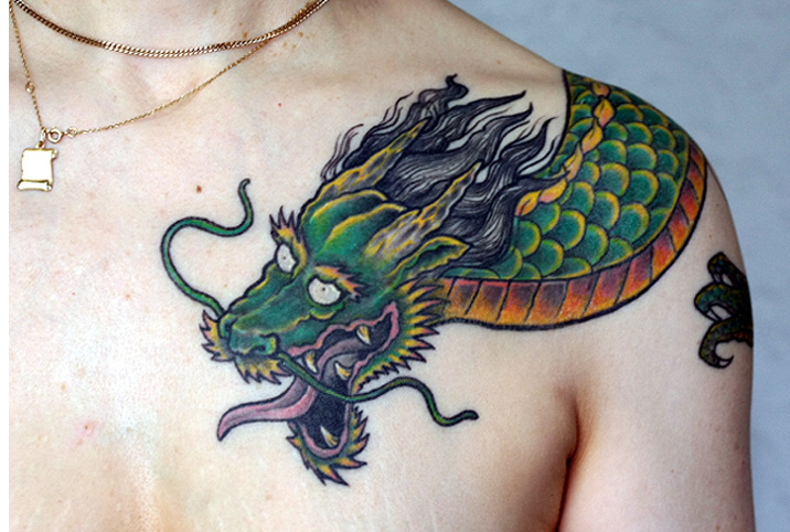 Tattoos & Piercings - Page 3 Dragon12