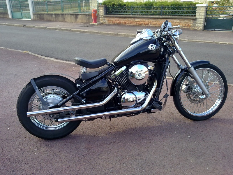 PETITES ANNONCES - à vendre VN 800A transformé en bobber! 01062010