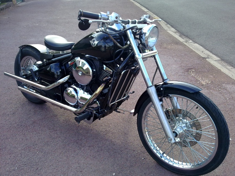 PETITES ANNONCES - à vendre VN 800A transformé en bobber! 01062011