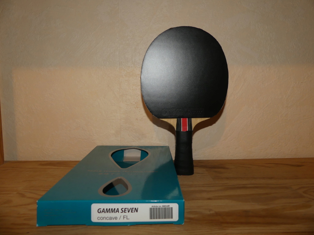 Raquette ping pong Neottec GAMMA SEVEN - Neuve - 35 € Gamma_11