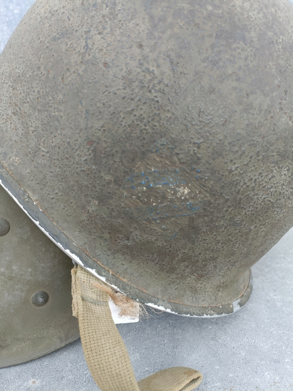 le casque de Merton levey, 3rd infantry division Img20369