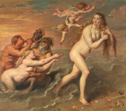 El Nacimiento de Venus-Cornelis de Vos El_nac10