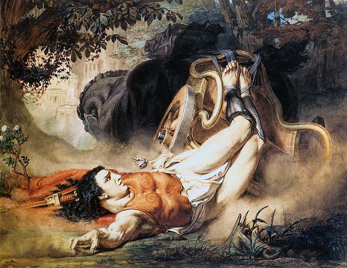 La muerte de Hipólito- Lawrence Alma-Tadema Hippol10