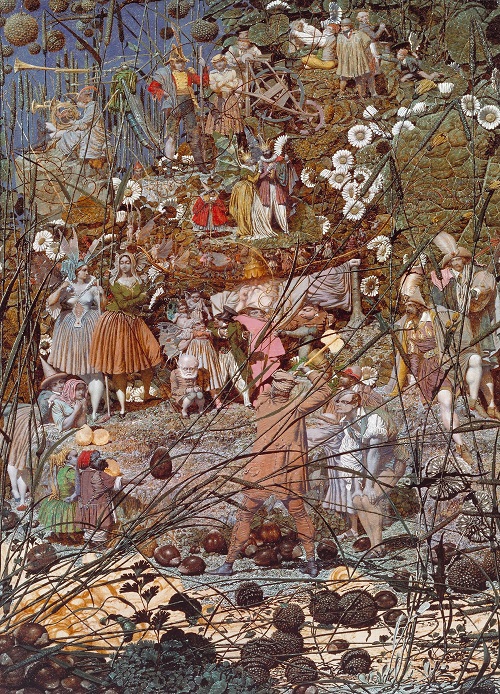 El golpe maestro del leñador de las hadas-Richard Dadd Jriezi10