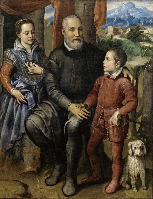 Retrato de la familia Anguissola-Sofonisba Anguissola Sofoni14