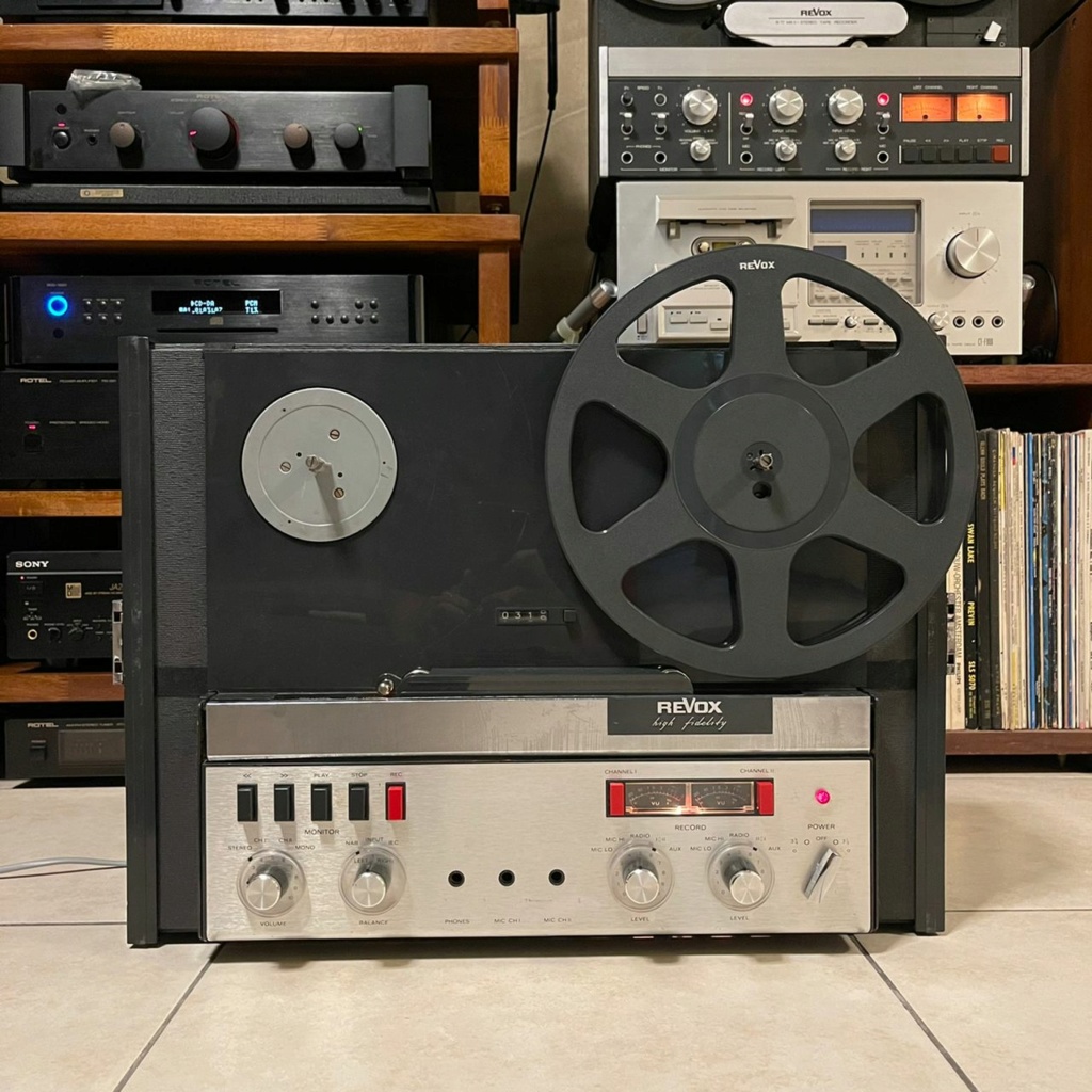 Revox A77MK1 4TRACK reel to reel tape recorder 112