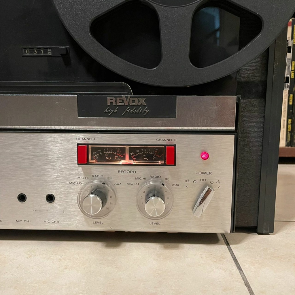 Revox A77MK1 4TRACK reel to reel tape recorder 312