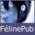Boutons bleus de Féline Pub Feline11