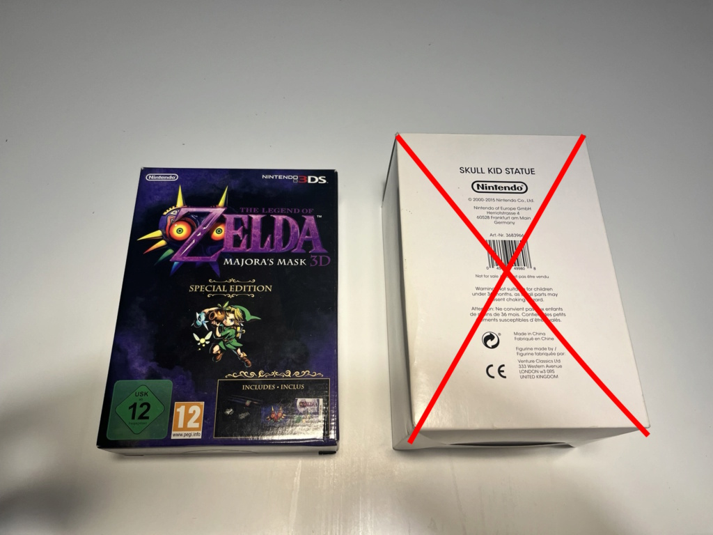 [VDS] Zelda Majora's Mask 3D Collector 3DS ... 30/10/2024 Img_6619