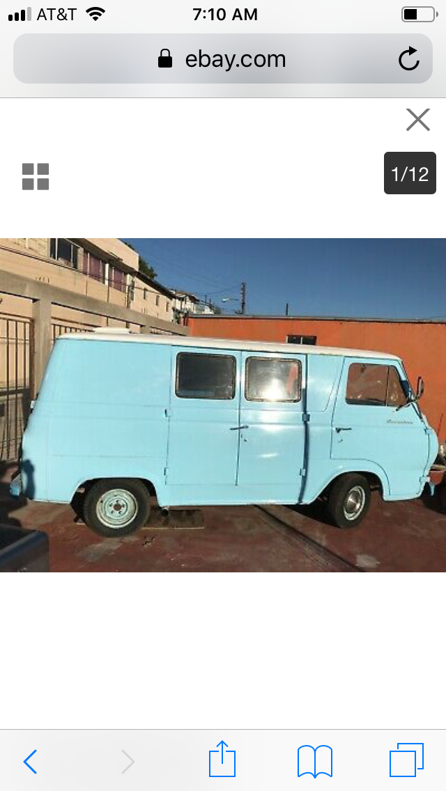 66 Econo Van - San Diego, CA - EBay - $4500 155aef10