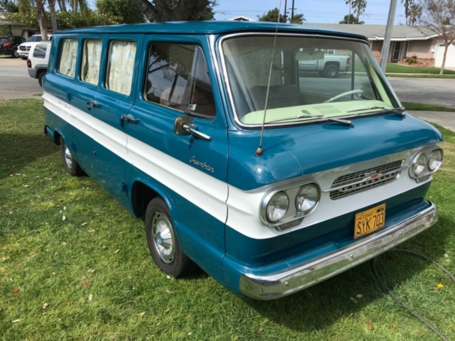 62 Chevy Corvair Greenbriar - Huntington Beach, CA -$7650 Buy It Now Price orMake Offer 62chev13