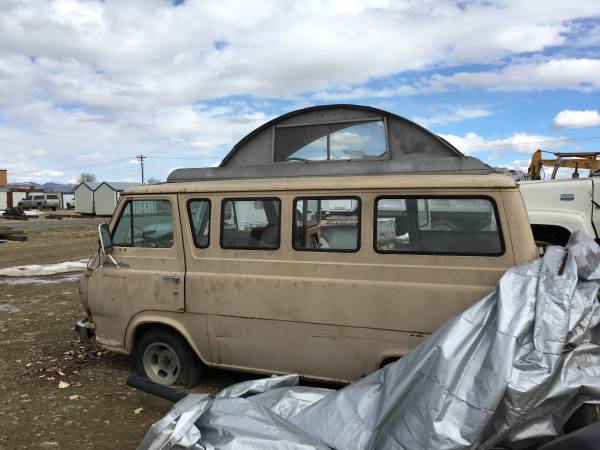  1964 Ford Econoline Travel Wagon Camper Van Pop Top - $1800 64econ69