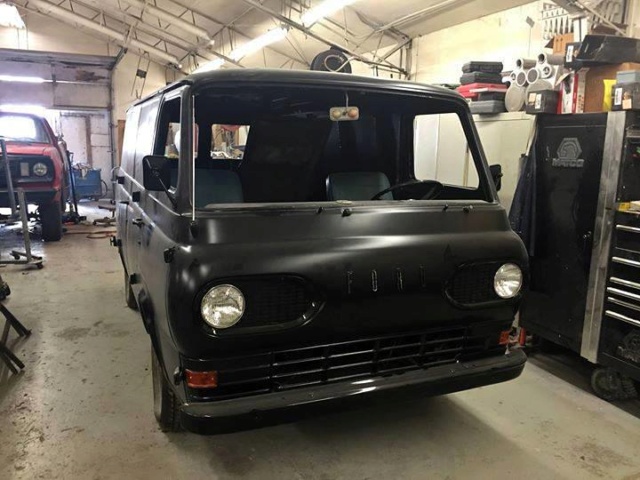 66 Econo Van - Des Moines, IA - $8500 - Former Fire & Rescue Truck 66econ23