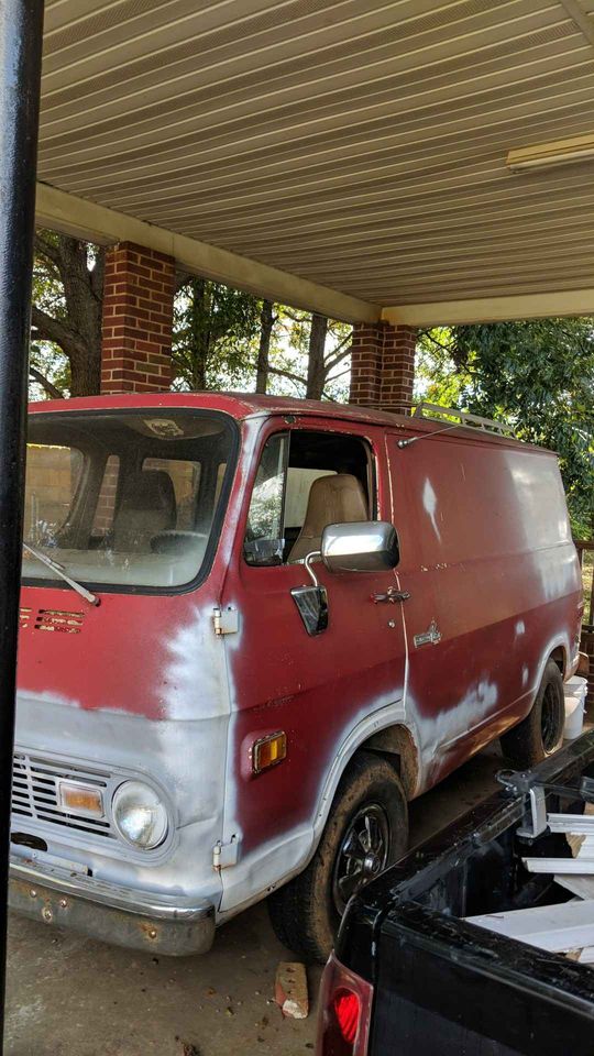 2 67 Chevy Vans For The Price Of One - Rock Hill, SC - $5000 OBO 67che114
