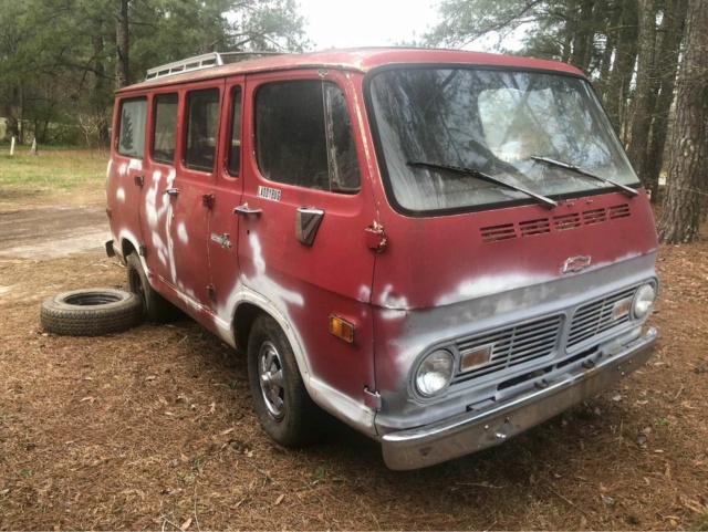 68 Chevy Display Van - Raeford, NC - $2000 OBO 68che148