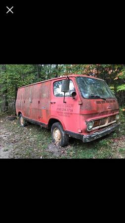 67 Chevy 108 Van - Southern MI - $1200 - Former Fire Dept Van - Relist 68chev20
