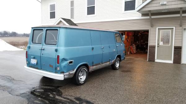68 Chevy 108 Van - Paw Paw, MI - $4250 - Relisted at $4000 - Relisted at $3750 68chev42