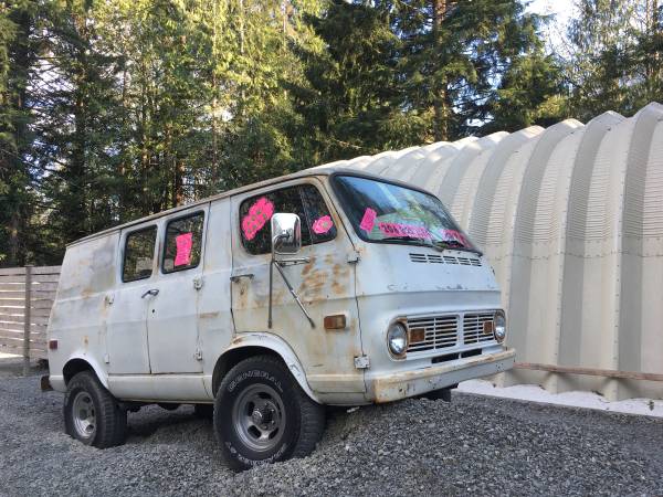 69 Chevy 4X4 Van - Snohomish County, WA - $5000