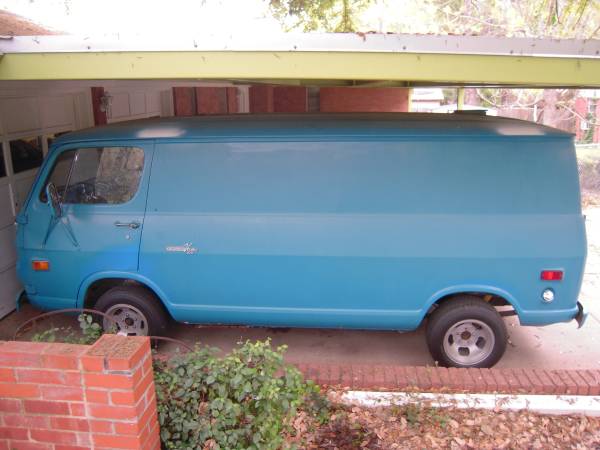 69 Chevy 108 Van - Austin, TX - $2500 -Nice solid base at a great price! 69chev85