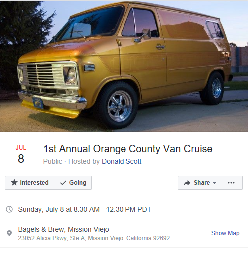 1st Annual Orange County Van Cruise Orange10