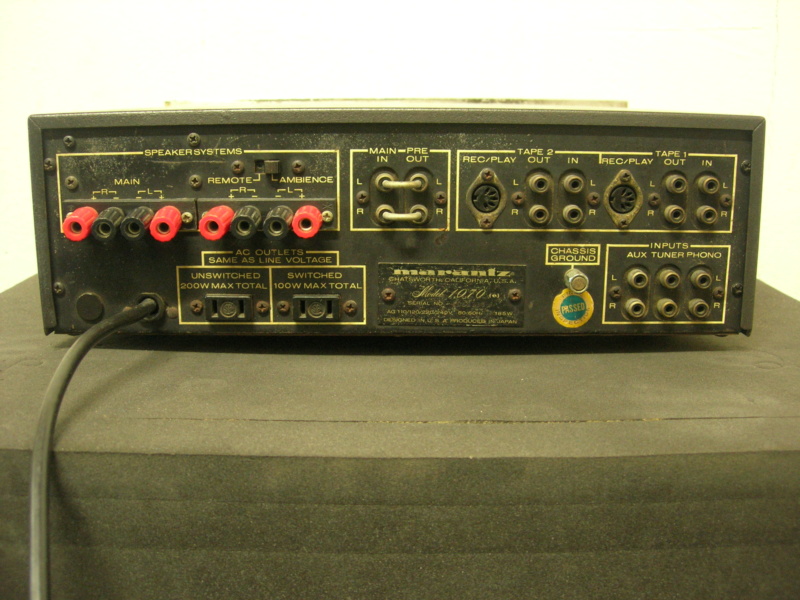 Marantz model 1070 amplifier(sold) Dscn3010
