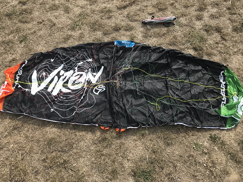 flysurfeur viron 4m² 112