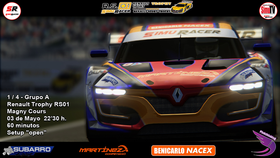 RENAULT TROPHY RS01 - 1/4 MAGNY COURS - 03 MAYO Grupoa10