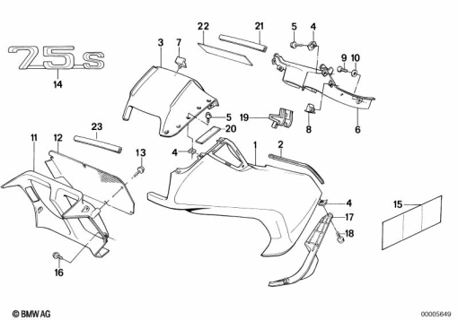 K75S Fairing Parts K75s_f10