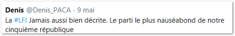 La #LFI Jamais aussi bien décrite. Denis110