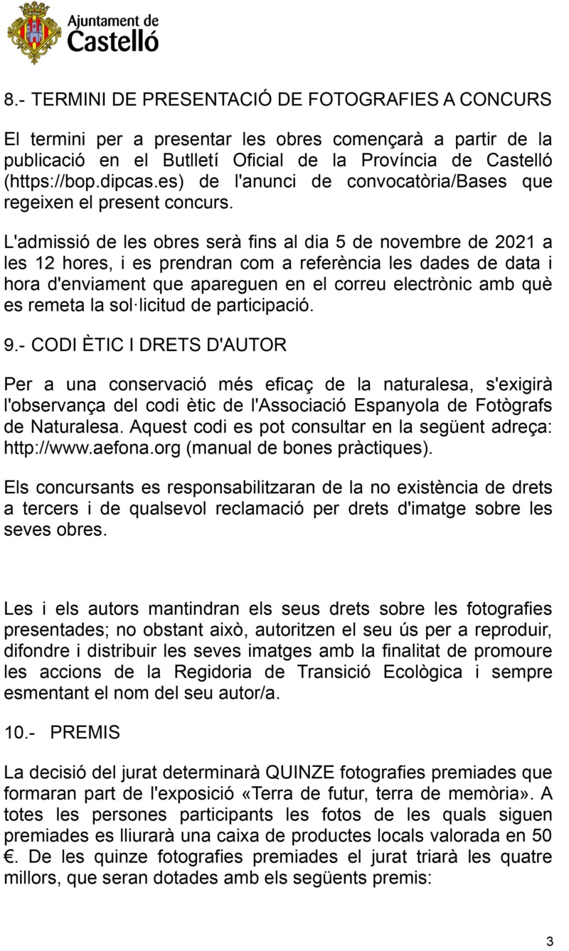 Concursos de Fotografía Noviembre 2021 Castel17