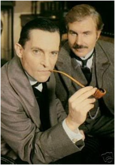 La pipe de Sherlock Holmes, une calabash, vraiment ?  Holmes13