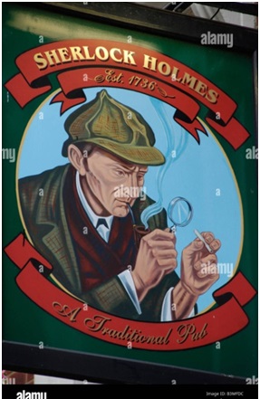 La pipe de Sherlock Holmes, une calabash, vraiment ?  Pub_sh12