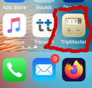 Application tripmaster Odometre Instal18