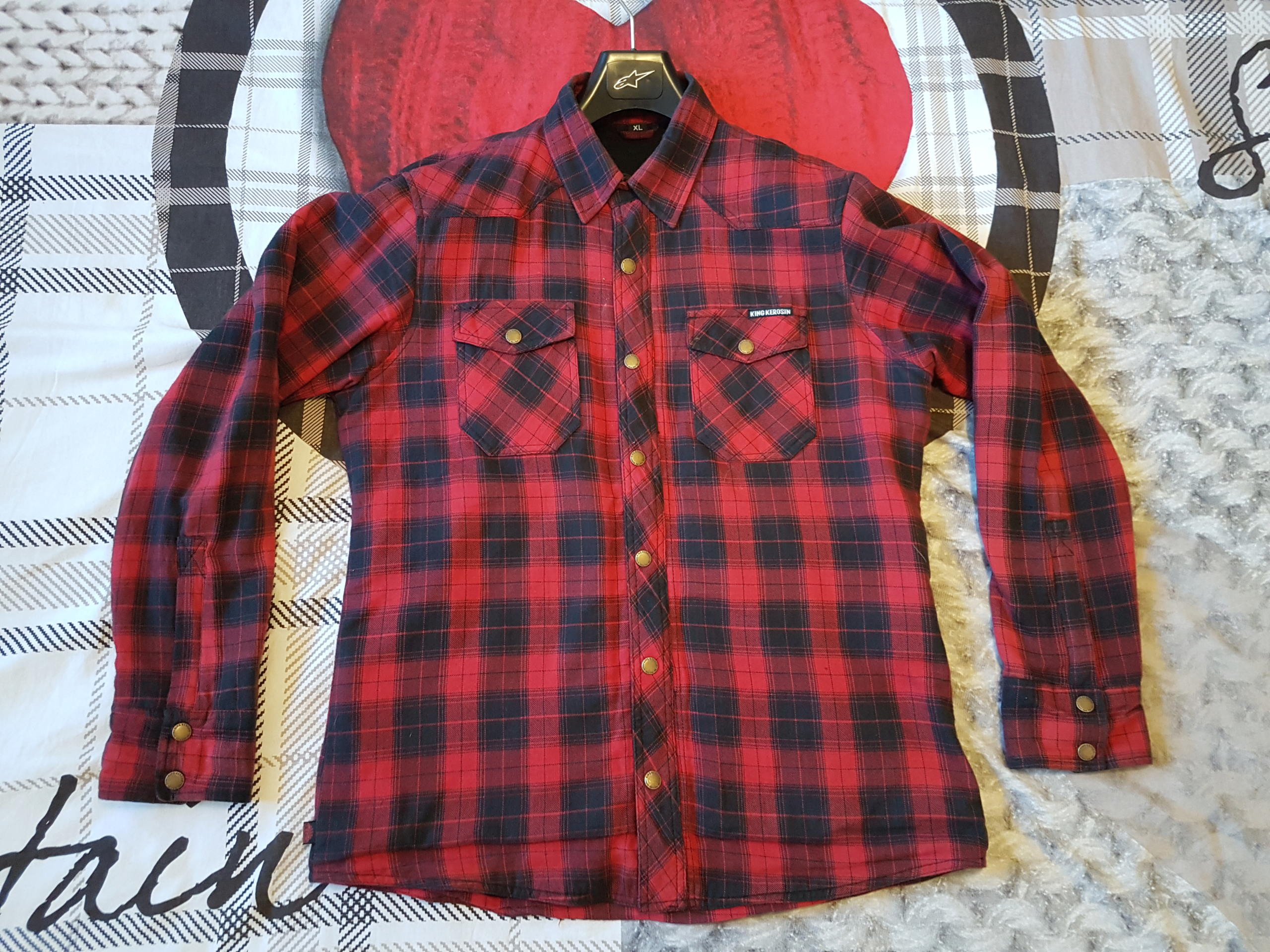 Chemise moto kevlar King Kerosin/VENDUE Chemis10