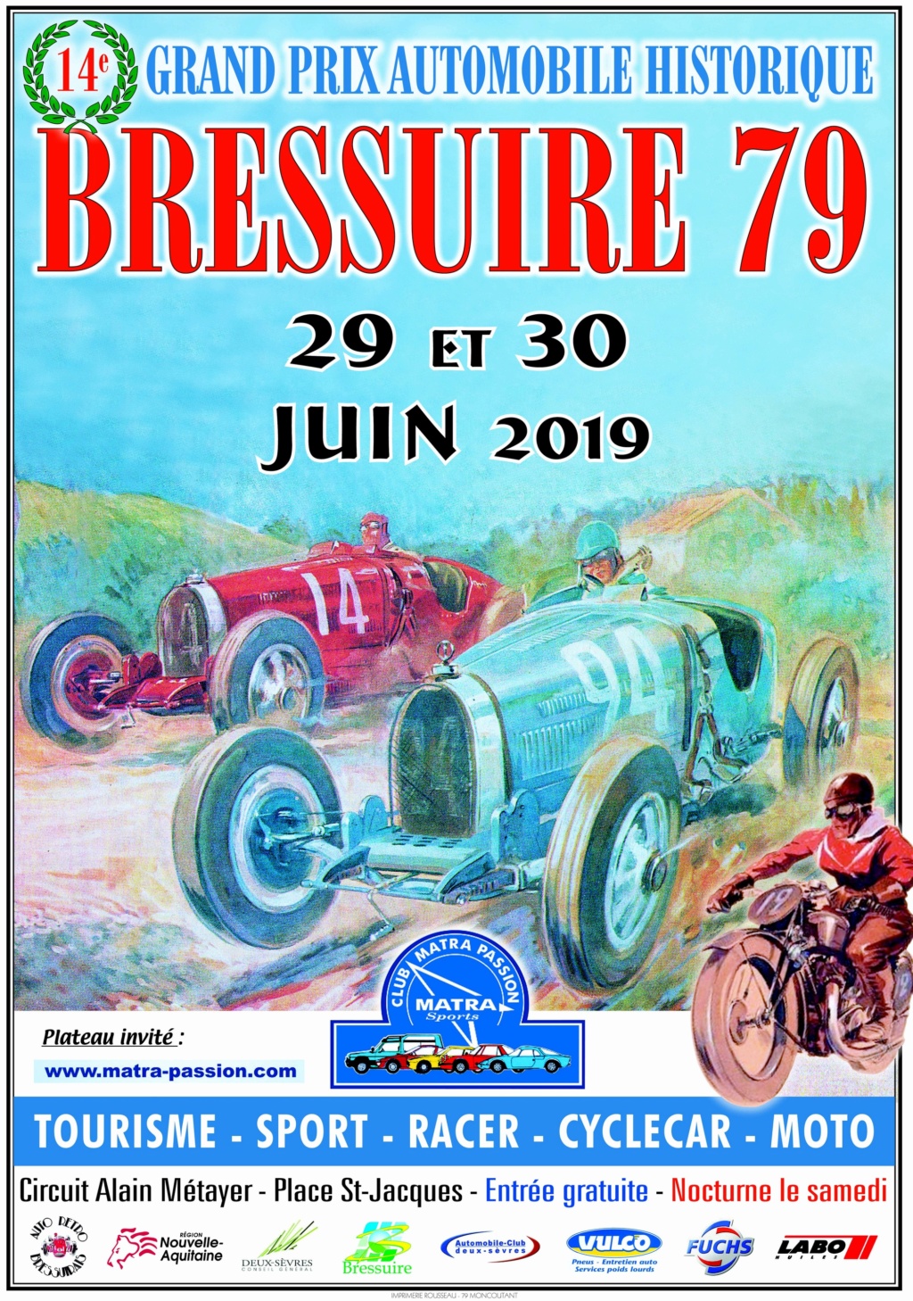 Grand prix de BRESSUIRE 19062910