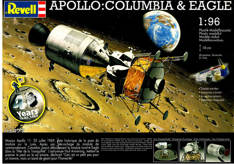 [MONOGRAM] Module lunaire 1/48ème Réf 85 5081 Apollo10