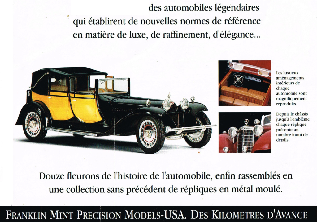 présentation - [MEDAILLIER FRANKLIN 1992 ] présentation collection voitures de prestige Frankl11