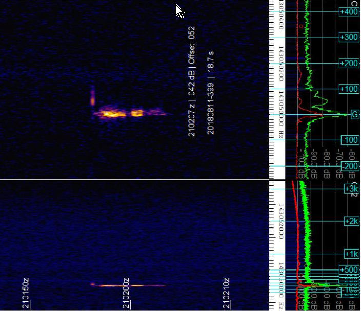 Quelques Perséides en capture visuelle + radio Rundll10